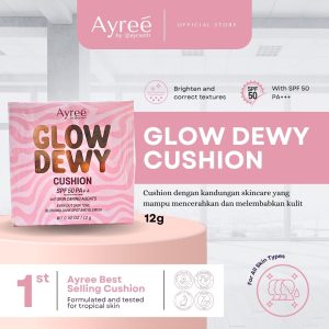Ayree Glow Dewy Cushion SPF 50 PA+++ (Cushion with Skincare Agents)